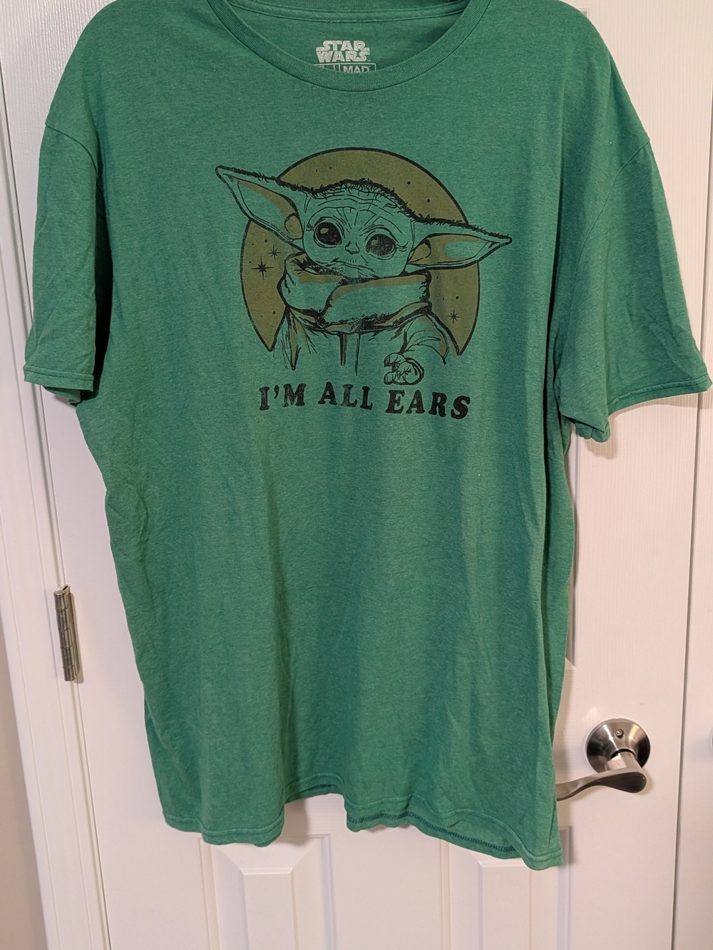 Men's MAD Engine Star Wars Logo Tee - Green - XL
